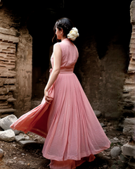 Qasr Angrakha Kurta with Sharara Set