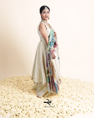 Anarkali Set - Phool Patti