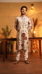 Floraison Men's Kurta