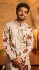 Floraison Men's Kurta