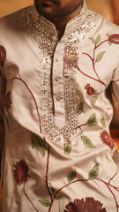 Floraison Men's Kurta
